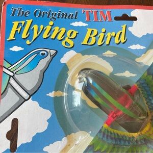 Vintage The Original TIM Flying Bird Toy - Multicolor
